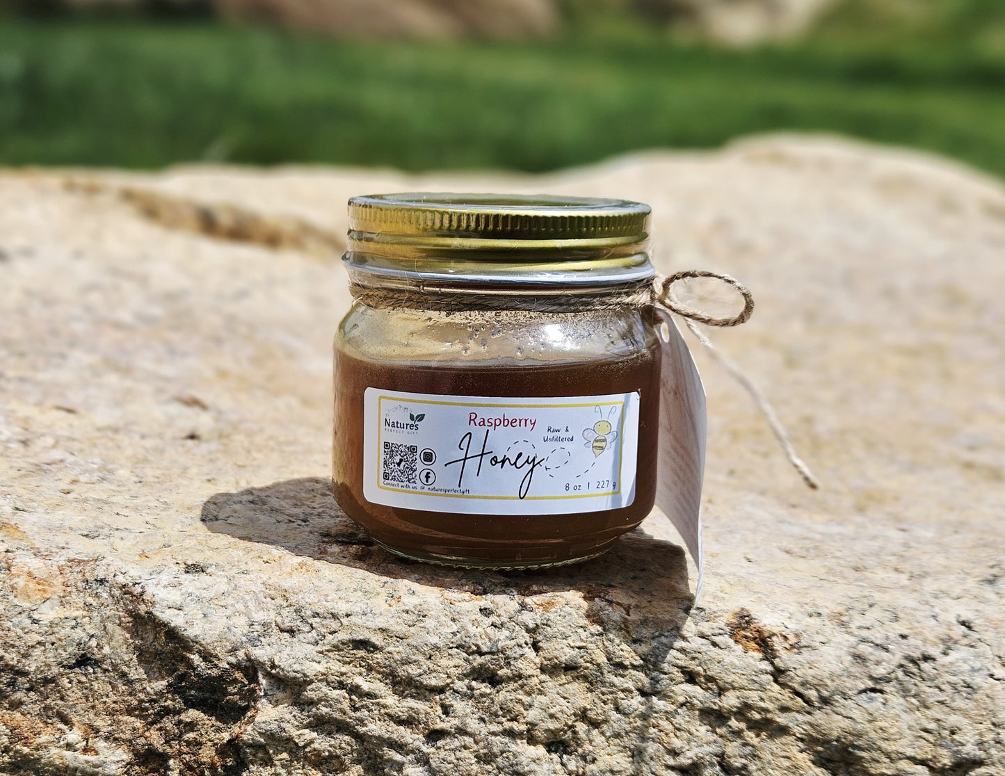 Raspberry Honey (Raw & Unfiltered)