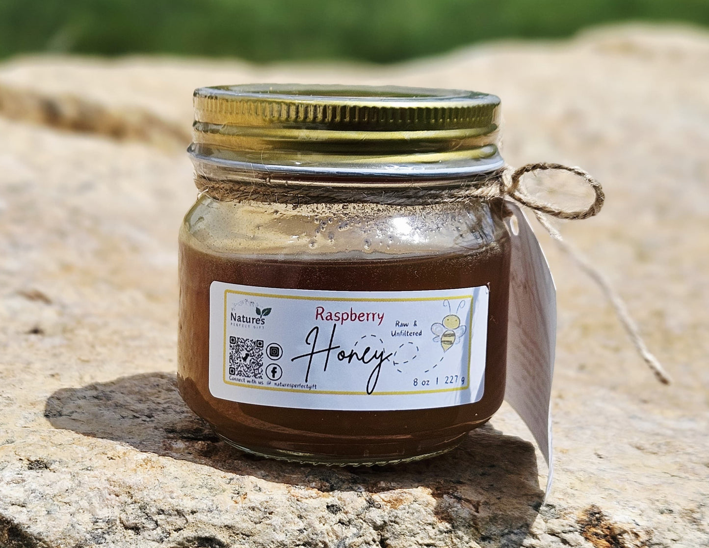 Raspberry Honey (Raw & Unfiltered)