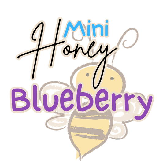Blueberry Mini Honeys (Raw & Unfiltered)