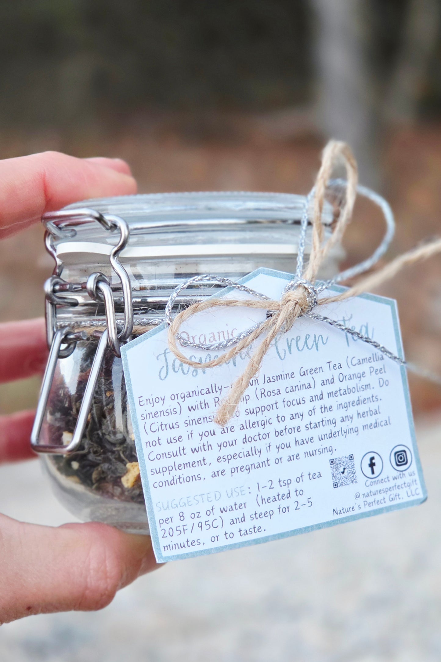 Organic Jasmine Green Tea - Metabolism Support