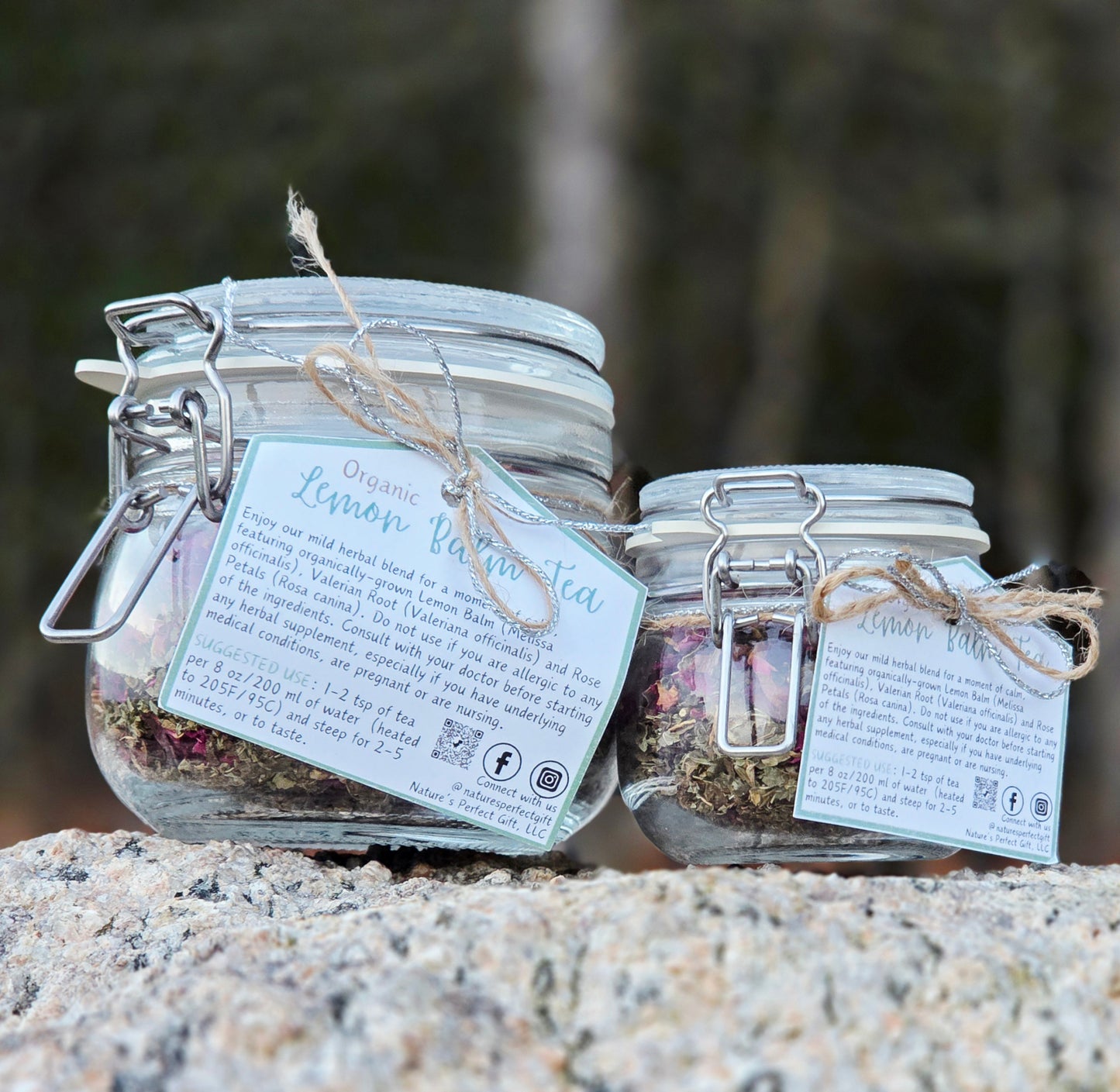 Organic Lemon Balm Tea - Sleep Support Blend