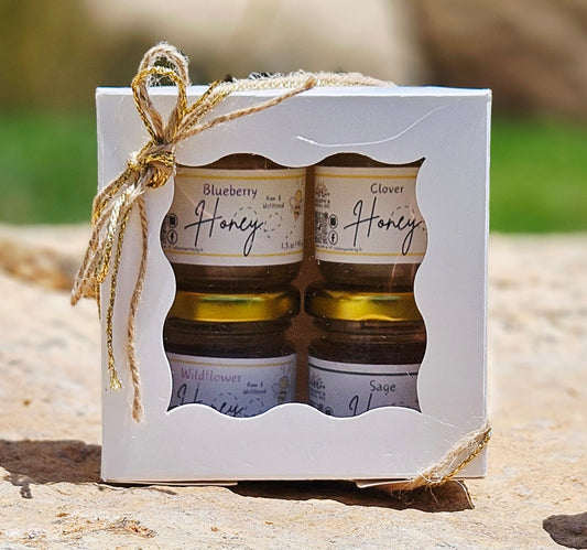 Most Popular Honey Gift Box (Raw & Unfiltered)